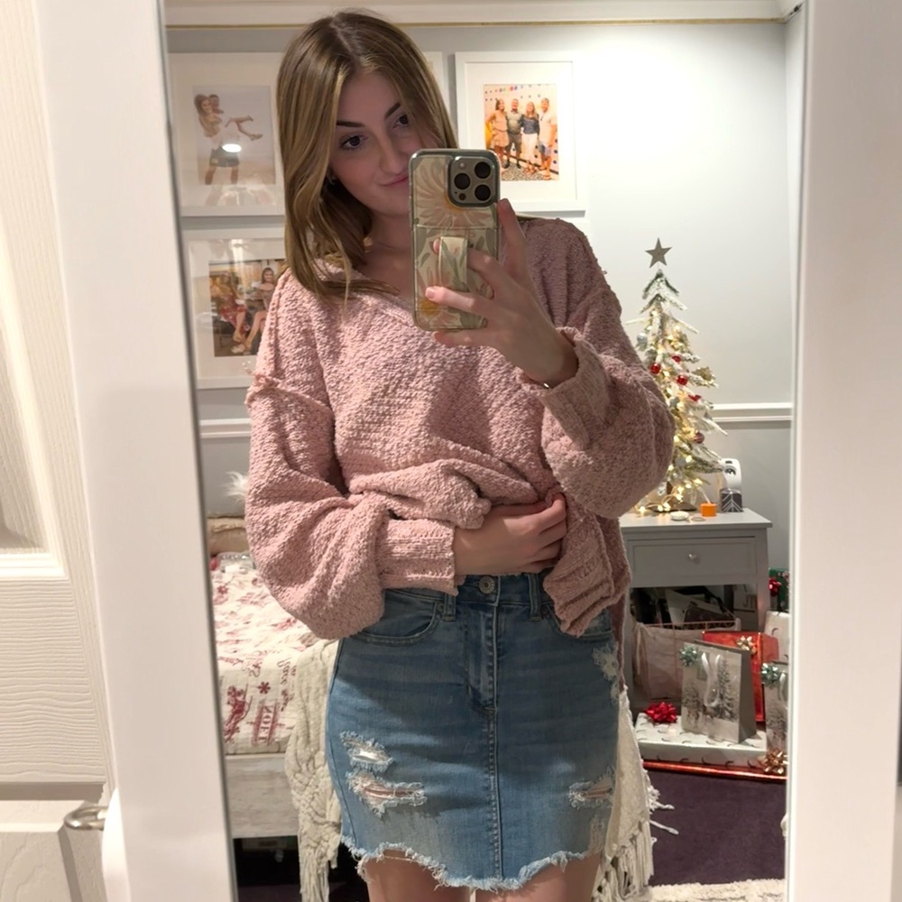 American Eagle Jean Skirt